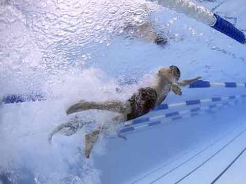 Image of a swimmer